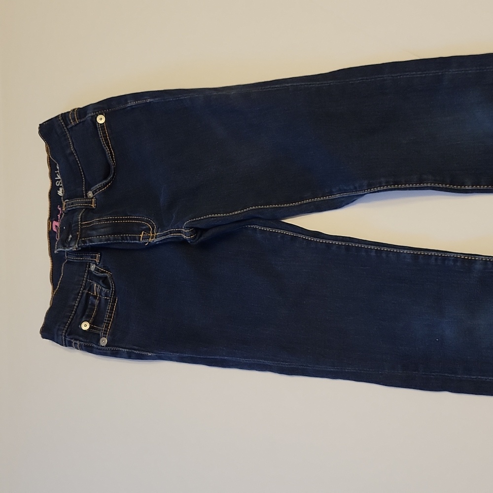 7 for all mankind girls' jeans size 10 skinny.